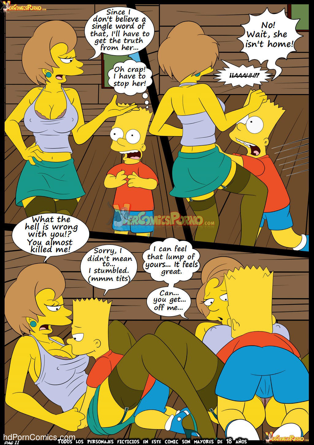 Los Simpsons 5- New Lessons12 free sex comic